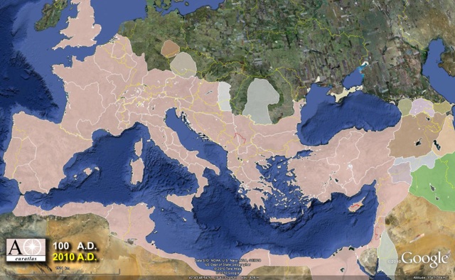 Cliquez ici pour télécharger An 100 et an 2010 sur Google Earth