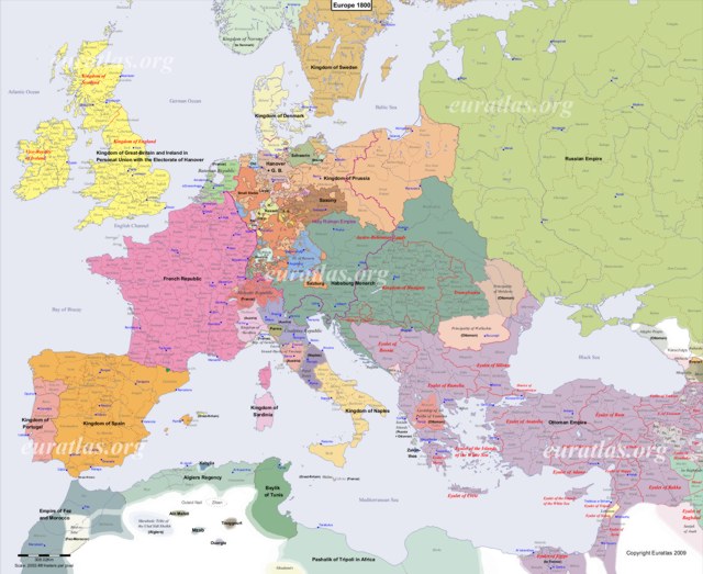 Cliquez ici pour télécharger L'Europe en l'an 1800, EN
